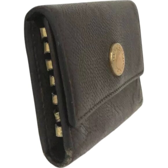 587111AP (V6) Bvlgari Key Case Classico 6 Ring Brown Leather - Picture 4 of 9